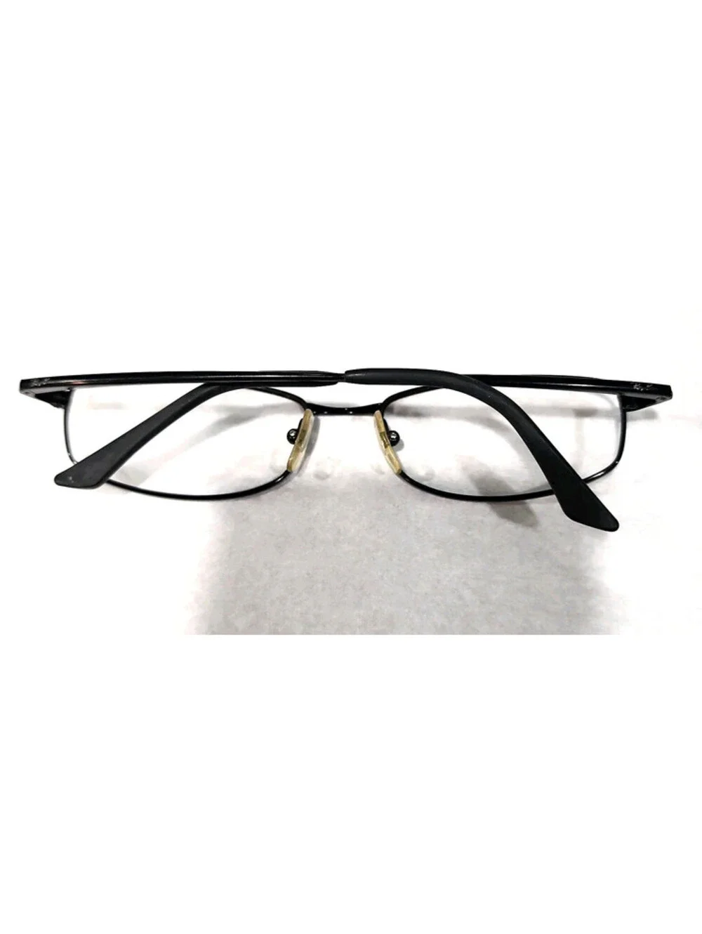 Ray Ban RB3198 006 Black Metal Wrap Sunglasses Frame Only 55-18 Italy VVG